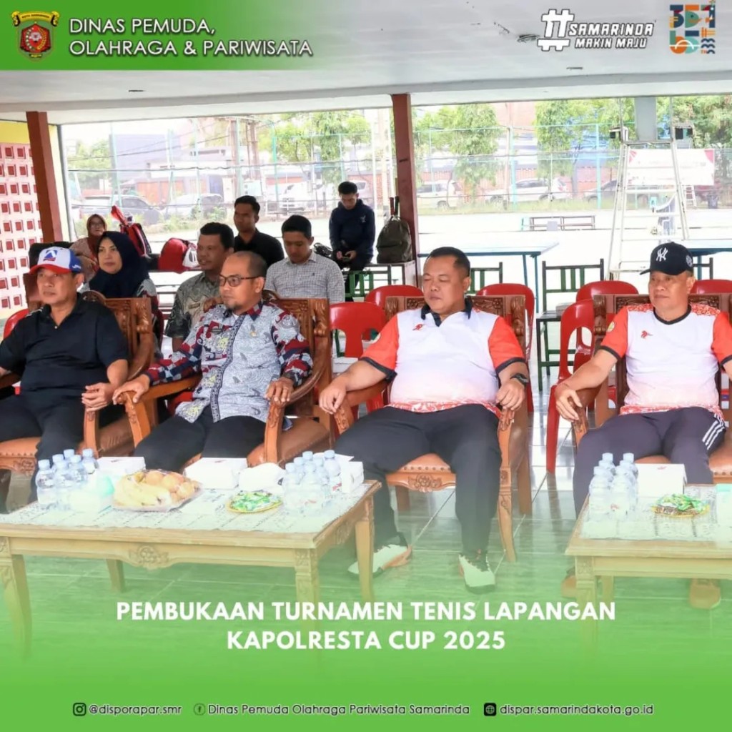 Pembukaan Turnamen Tenis Lapangan HUT Bhayangkara ke 79 Tahun 2025