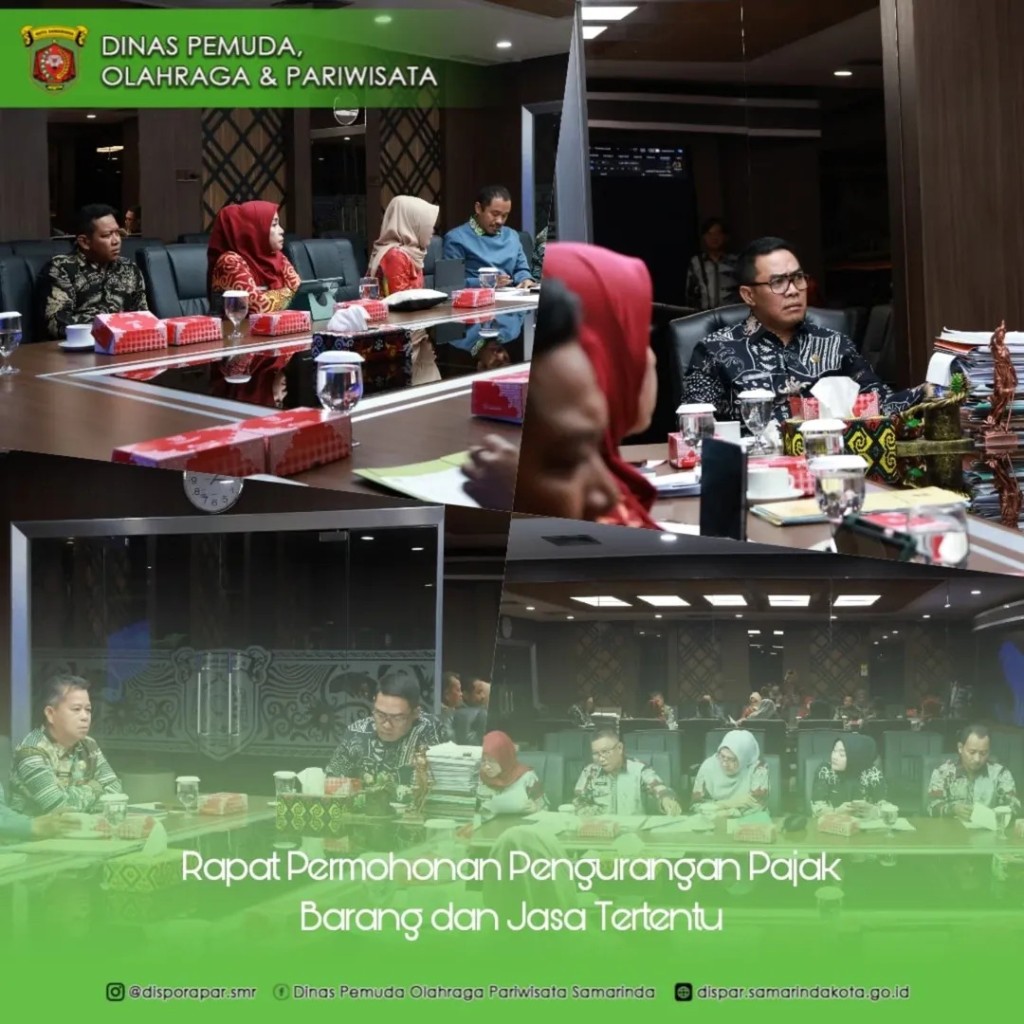 Rapat Permohonan Pengurangan Pajak Barang dan Jasa Tertentu