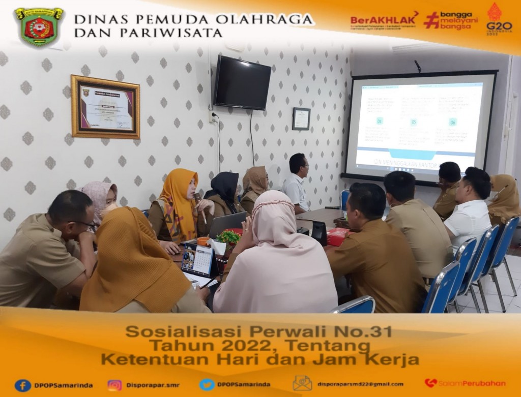 Sosialisasi Perwali Nomor 31 Tahun 2022