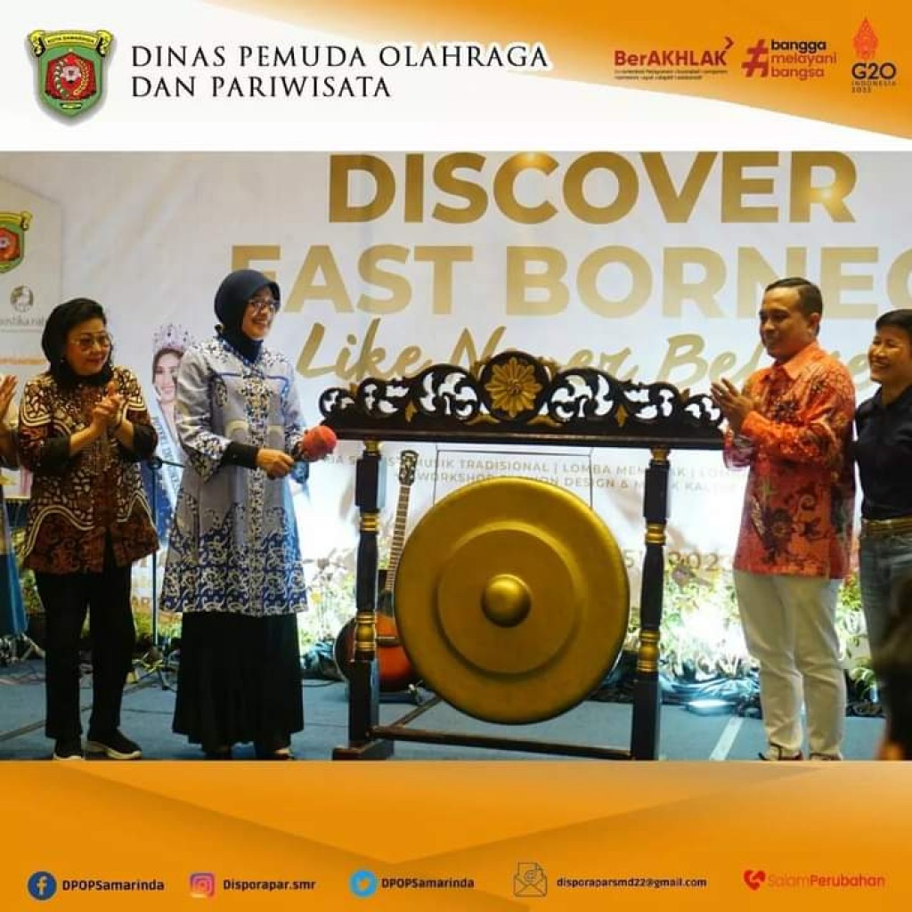 Pembukaan Pameran UMKM Yayasan Putri Indonesia Discover East Borneo "Like Never Before" Exhibition