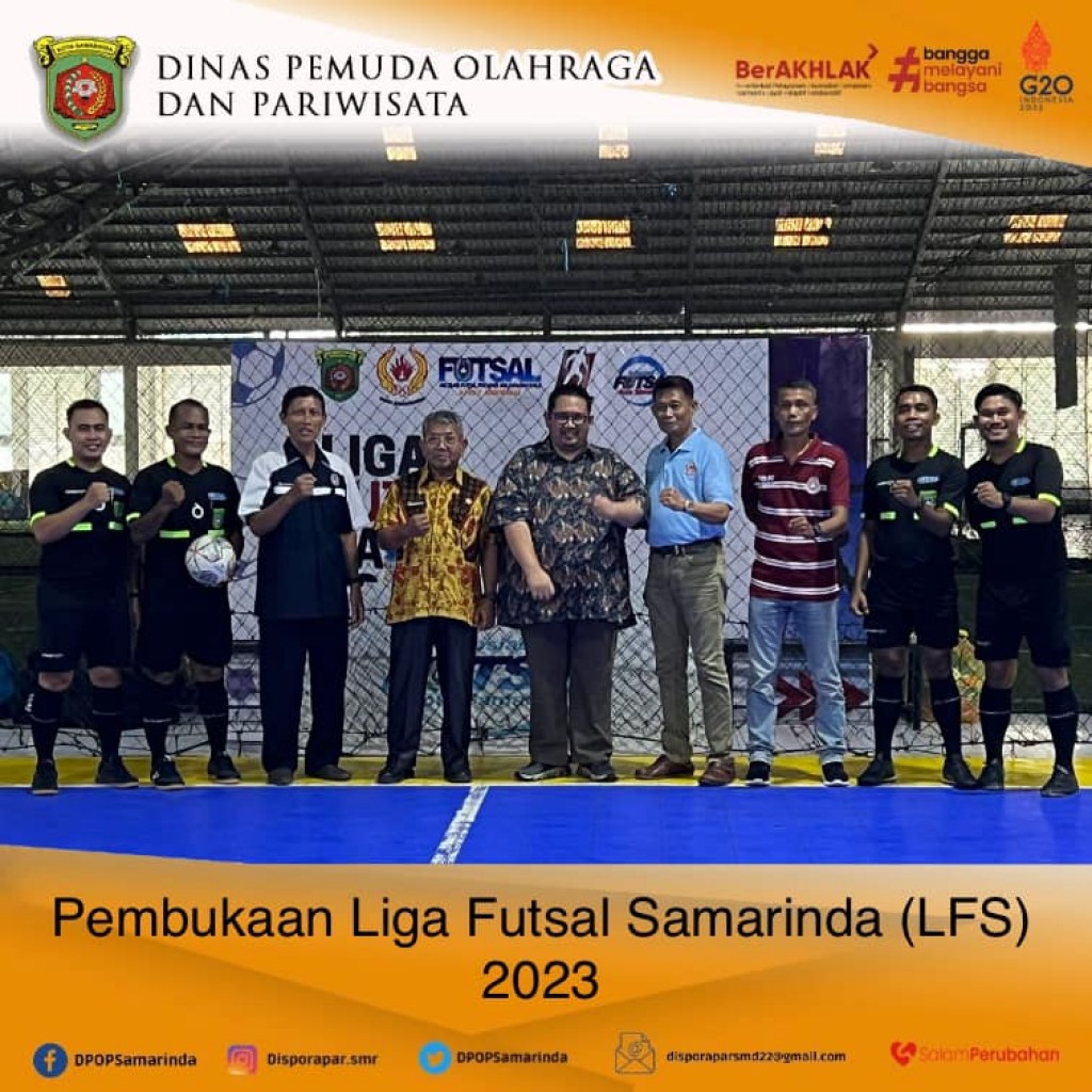 Pembukaan Liga Futsal Samarinda (LFS) 2023