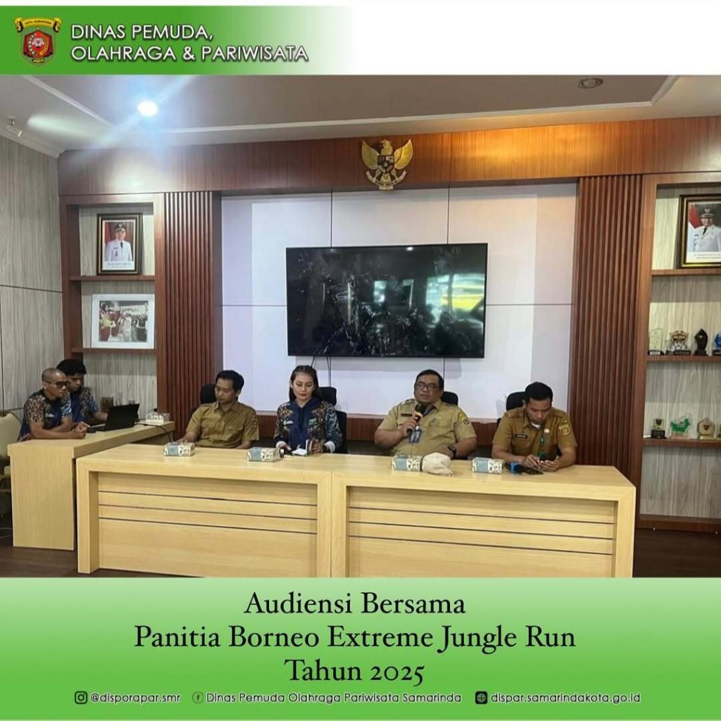 Audiensi Panitia Kegiatan Borneo Extreme Jungle Run 2025