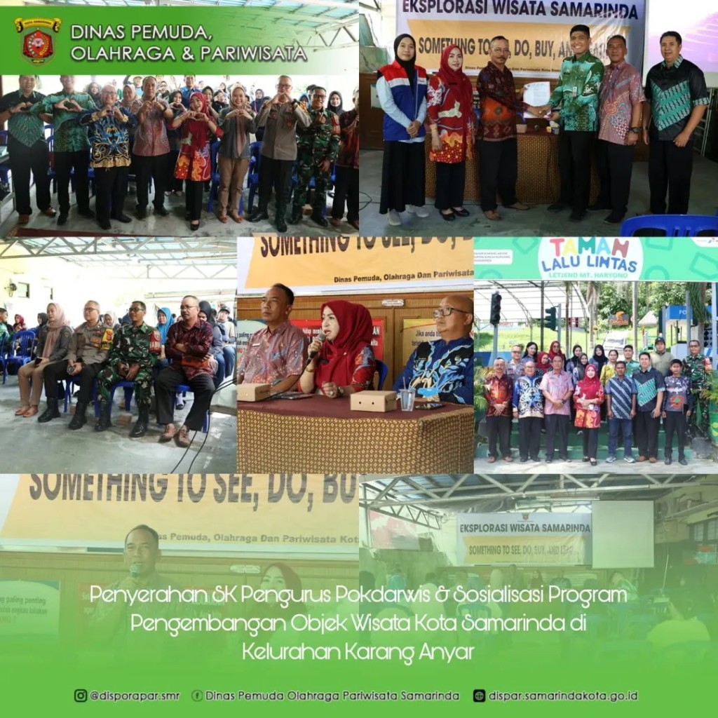 Hari Ketiga Pelaksanaan Kegiatan Sosialisasi Program Pengembangan Objek Wisata Kota Samarinda