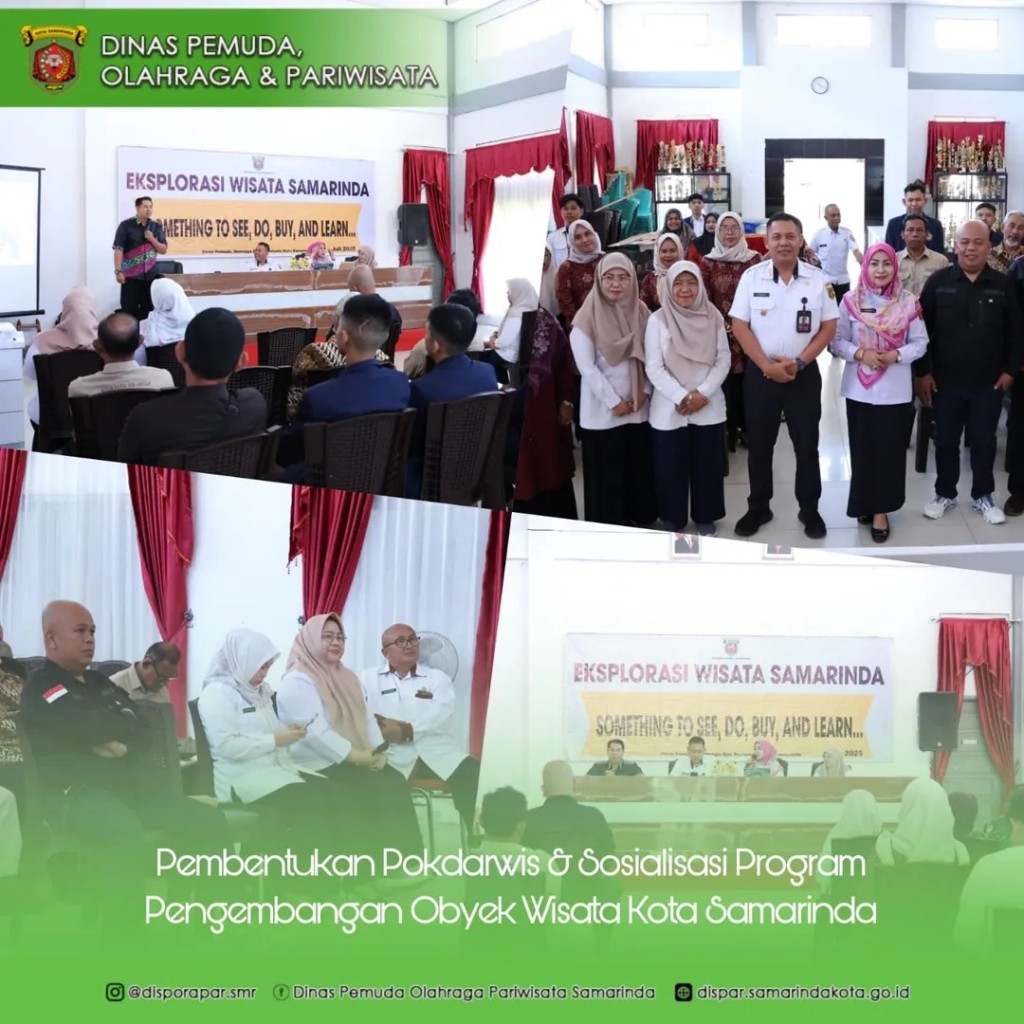 Pembentukan Pokdarwis dan Sosialisasi Program Pengembangan Obyek Wisata Kota Samarinda