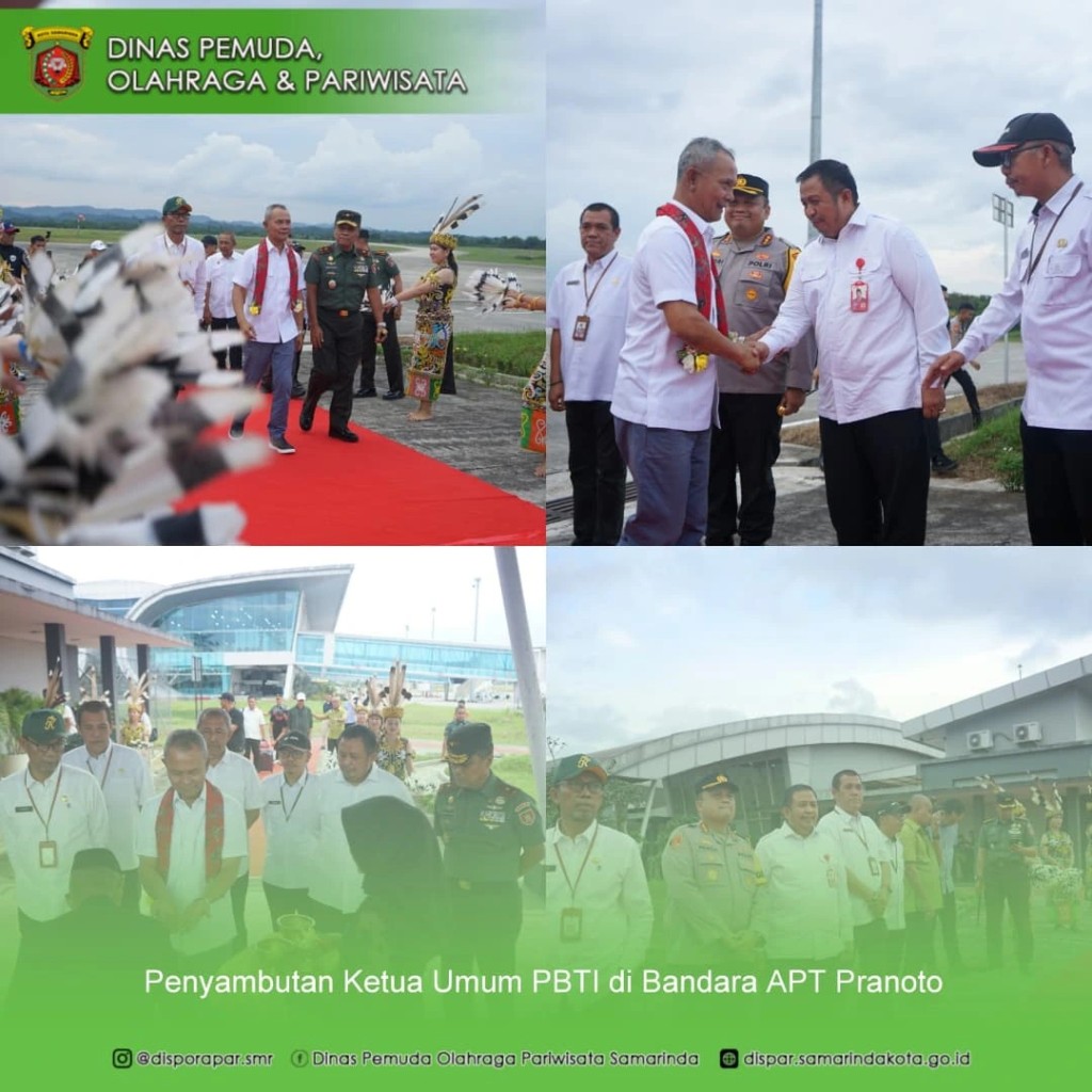 Penyambutan Kedatangan Ketua Umum Pengurus Besar Taekwondo Indonesia (PBTI)