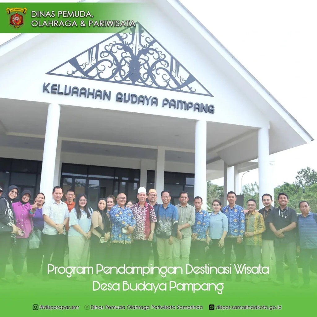 Program Pendampingan Destinasi Wisata Kota Samarinda Tahun 2025 Kelurahan Budaya Pampang