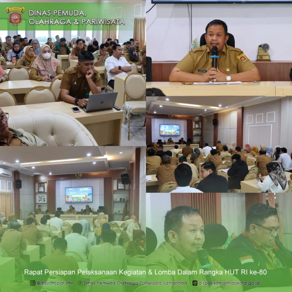 Rapat Pelaksanaan Kegiatan & Lomba Dalam Rangka HUT RI ke - 80