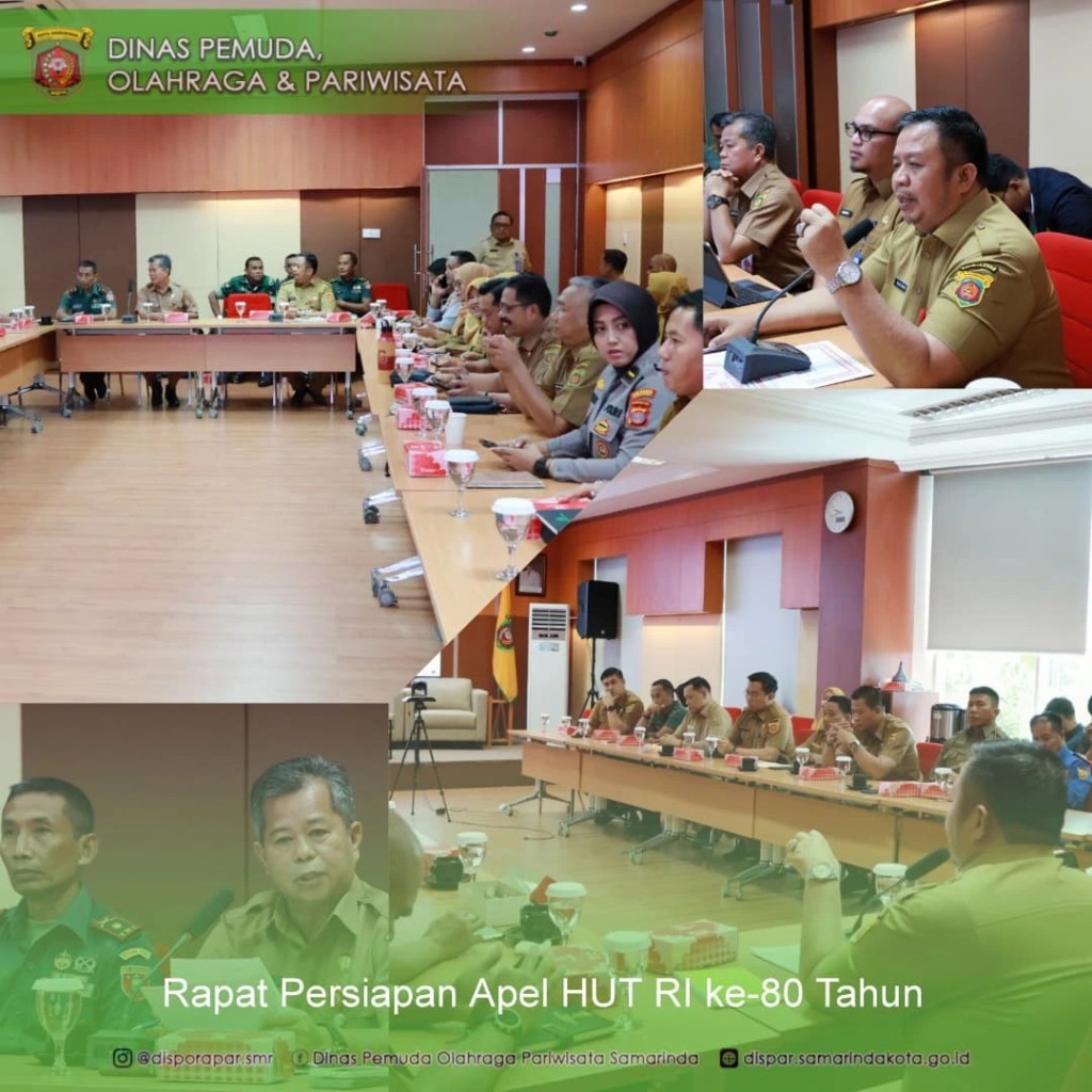Rapat Persiapan Pelaksanaan Apel HUT RI ke 80 TAhun 2025